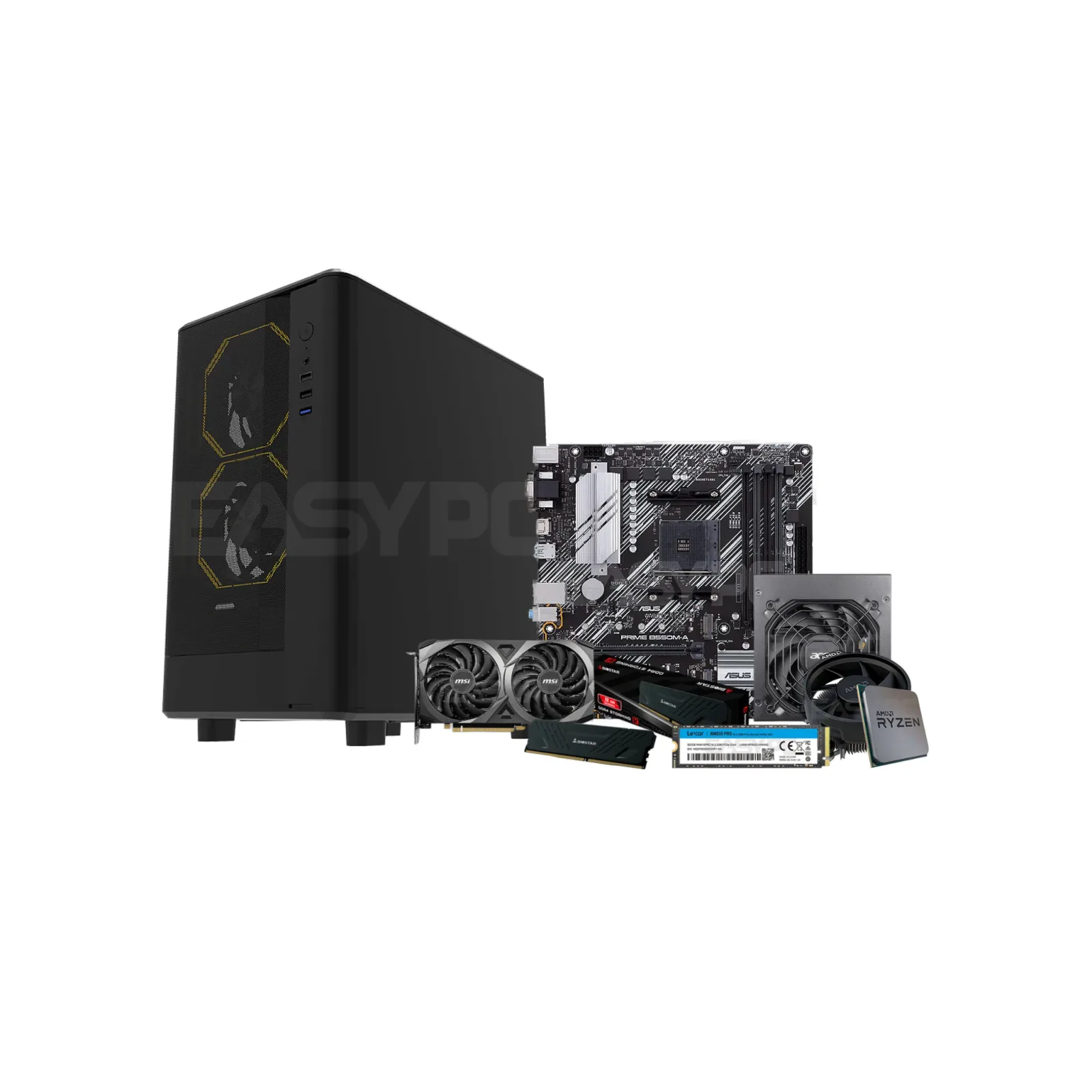 EASYPC Mid Desktop 5 5600 b550m 500 GB
