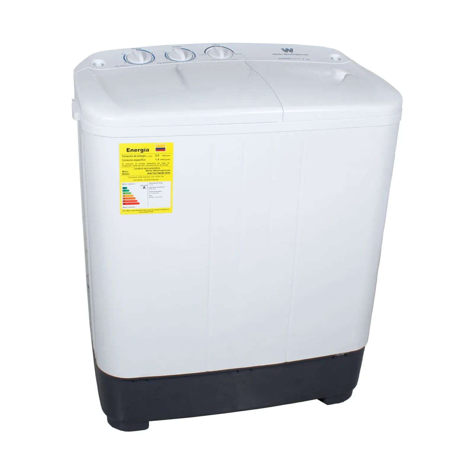 ELECTROLUX Westinghouse 7 Kg Carga Superior 7 a 11 kg