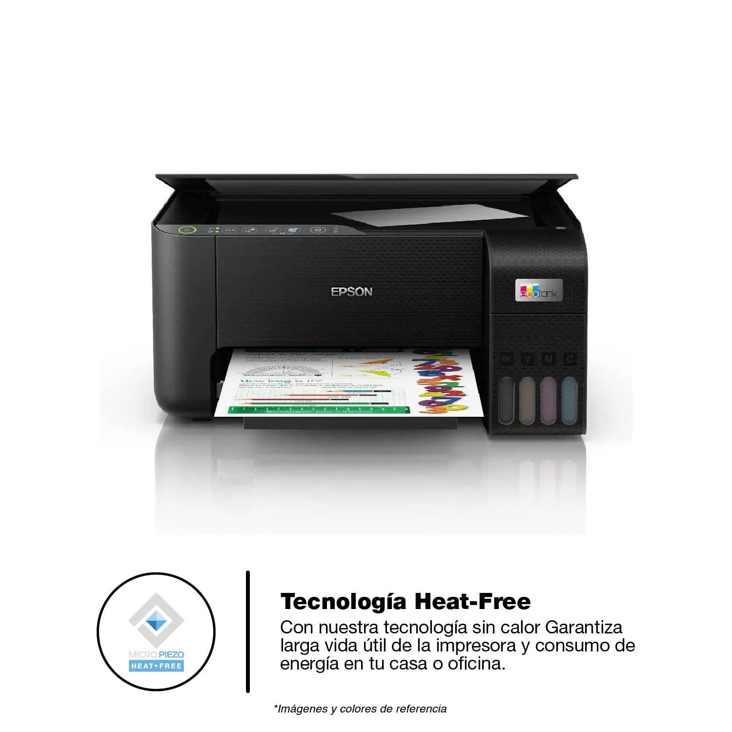 EPSON Impresora Multifuncional Ecotank l3250 Wifi 100 hojas (bandeja trasera)