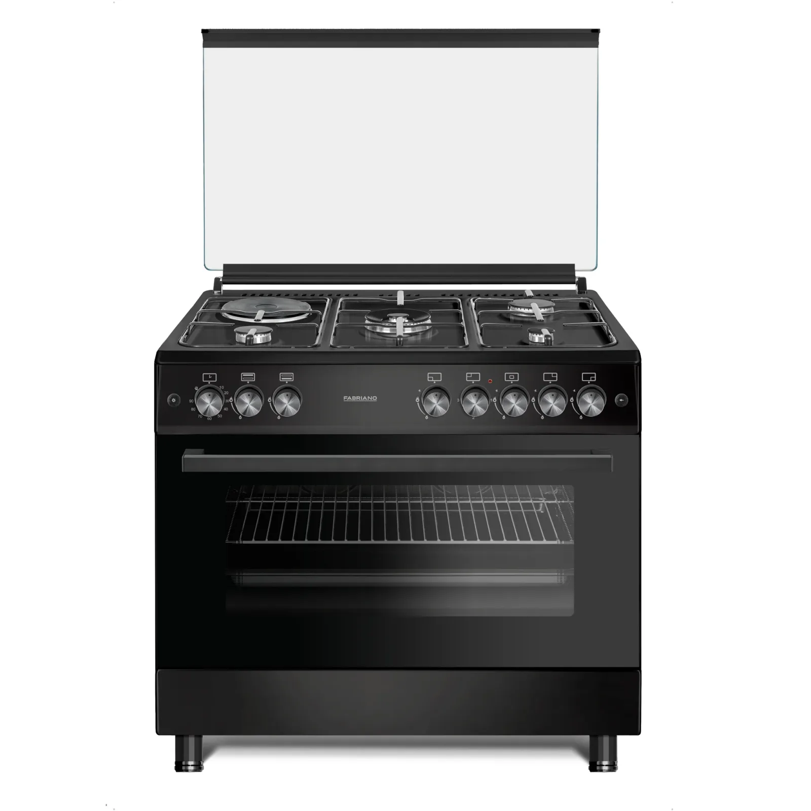 Fabriano f9l41g2 Bl Range 90cm Blk