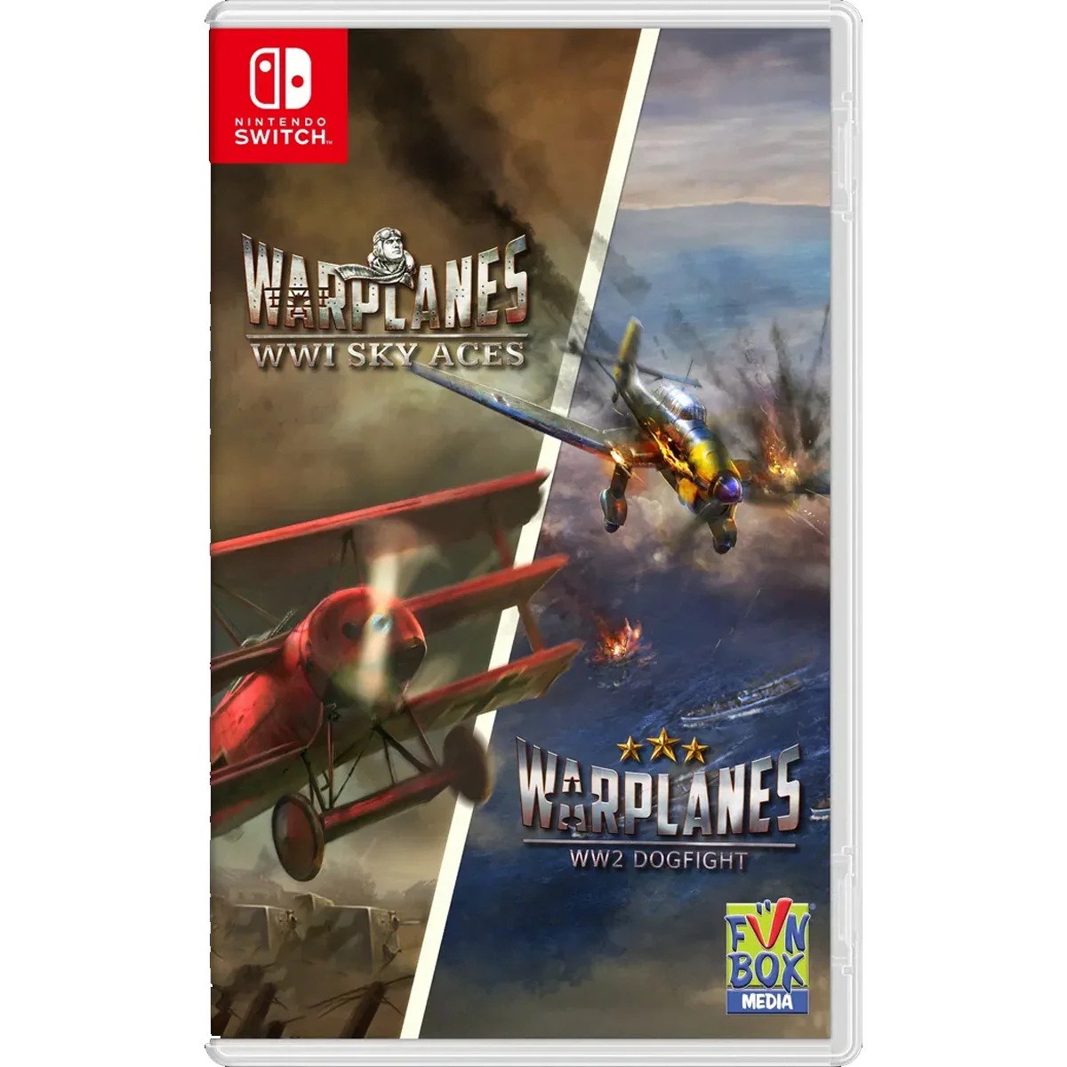FunBox Media Nintendo Switch Warplanes Double Pack ww1