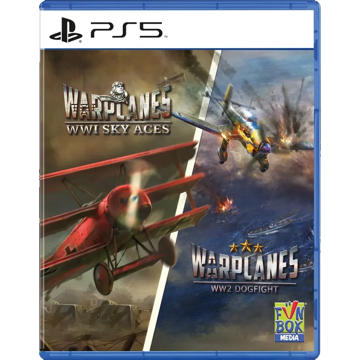 FunBox Media ps5 Warplanes Double Pack ww1 Aces