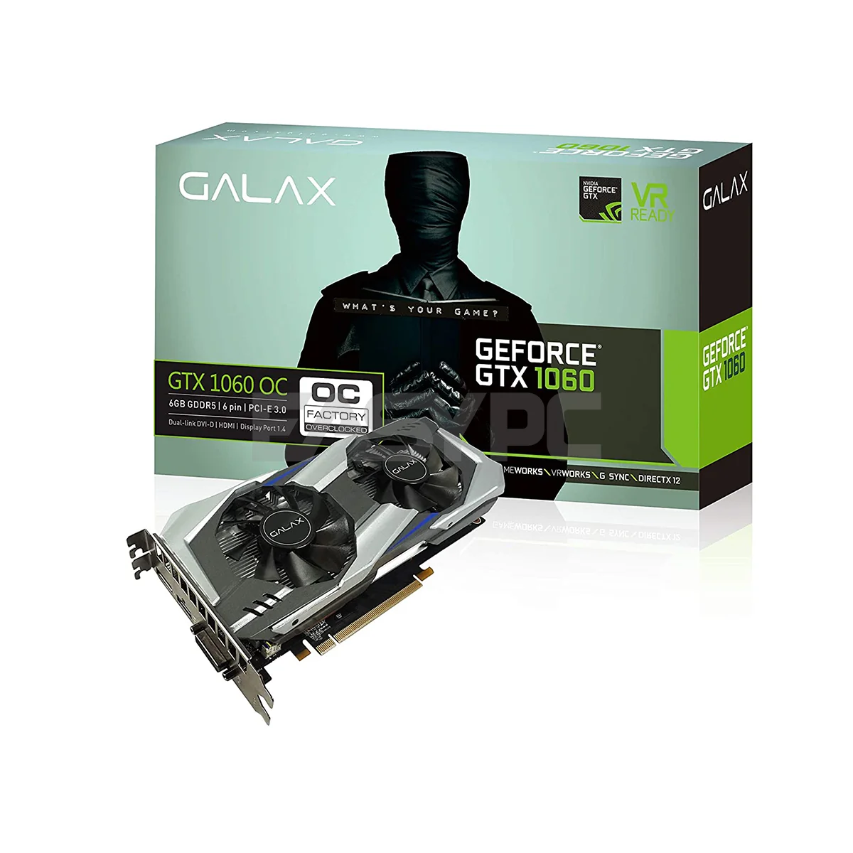 GALAX Nvidiaa® Geforce Gtx 1060 Oc 6 GB
