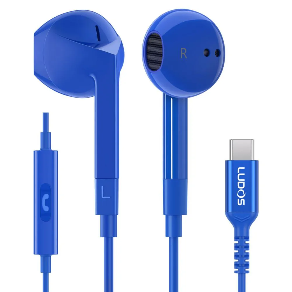 Generico Auriculares Usb C Ludos Ferox iPhone 16 no aplica