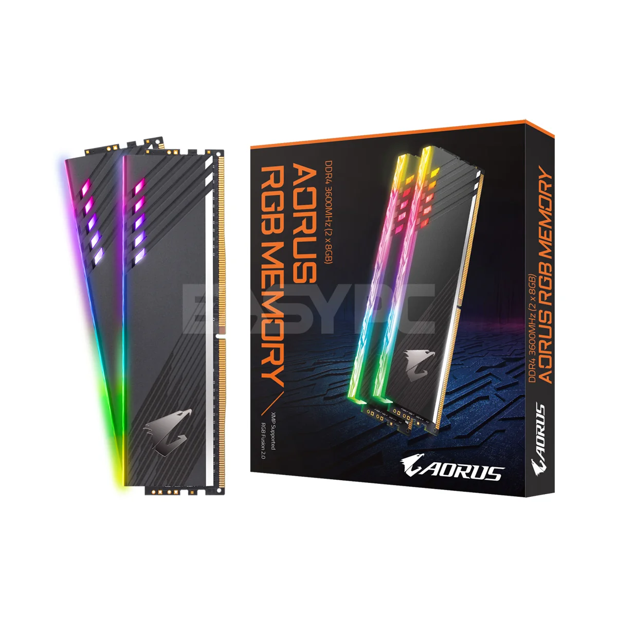 GIGABYTE Aorus 2x8 3600mhz ddr4 Rgb 16 GB