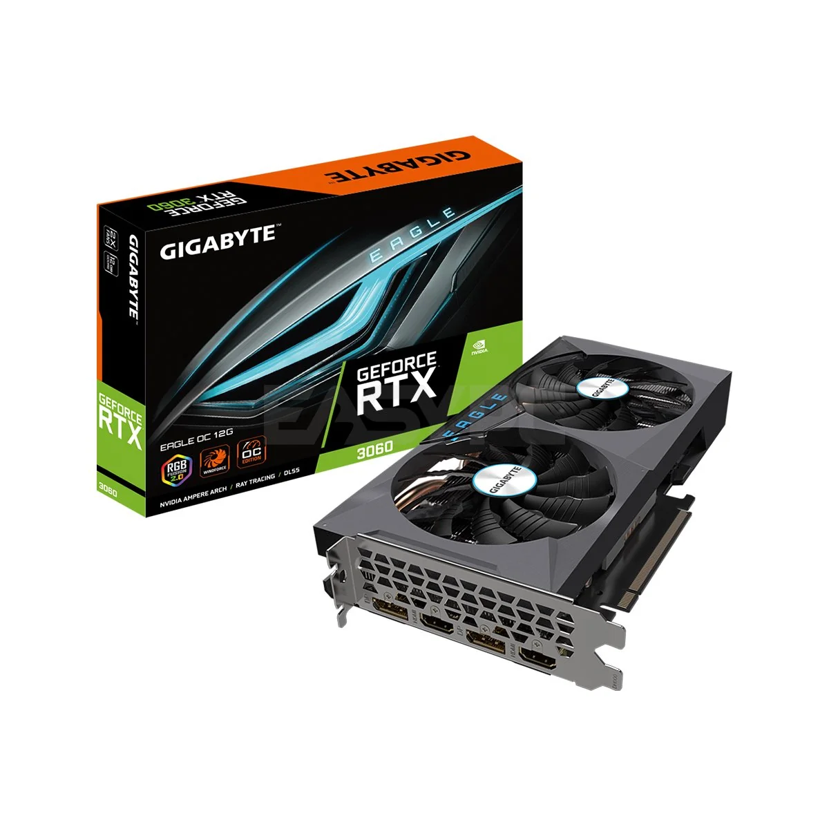 GIGABYTE Nvidiaa® Geforce Rtxa™ 3060 Eagle 12 GB