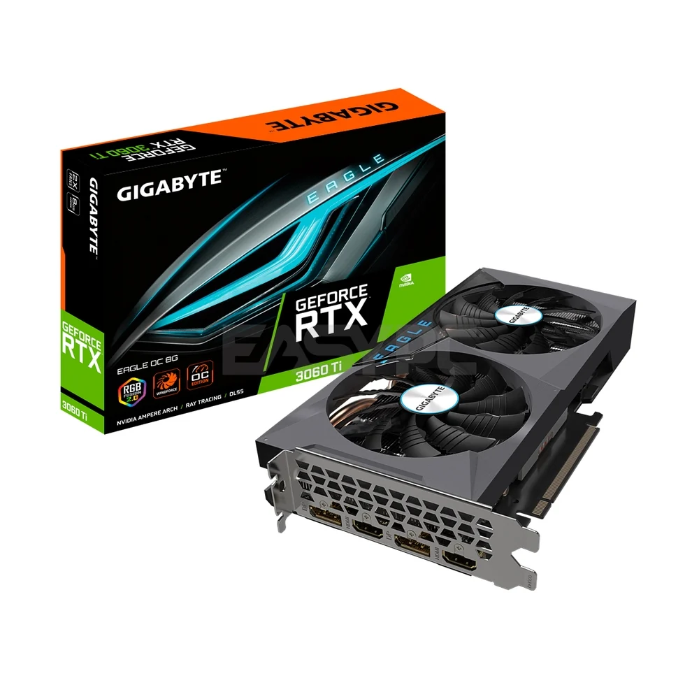 GIGABYTE Nvidiaa® Geforce Rtxa™ 3060ti Eagle 8 GB