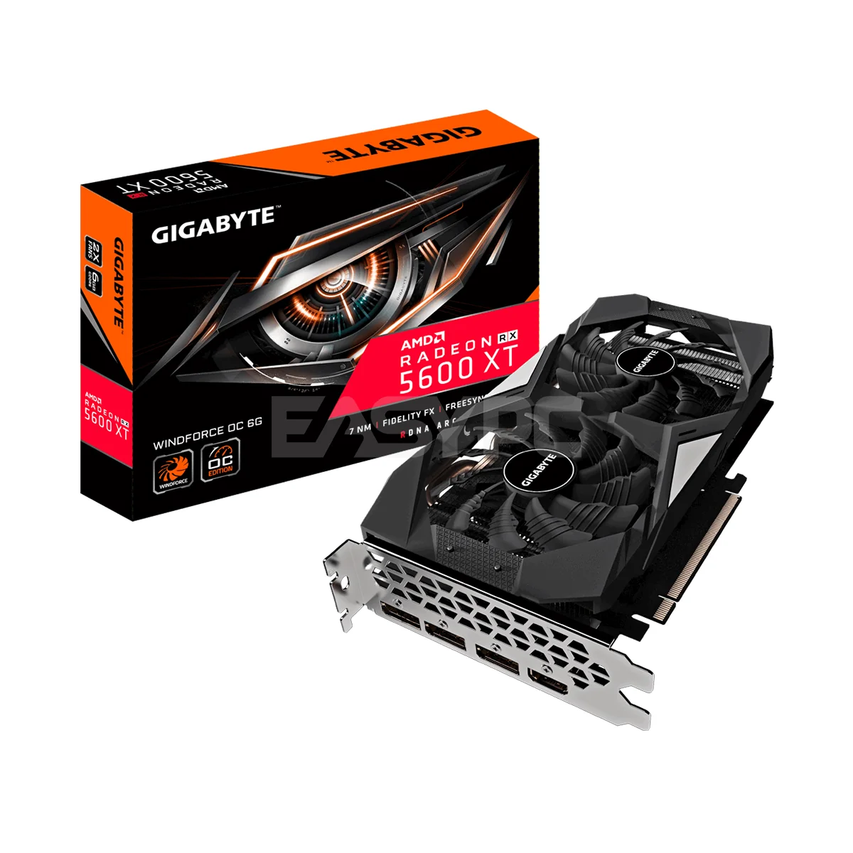 GIGABYTE Rx 5600 Xt Windforce Oc 6 GB