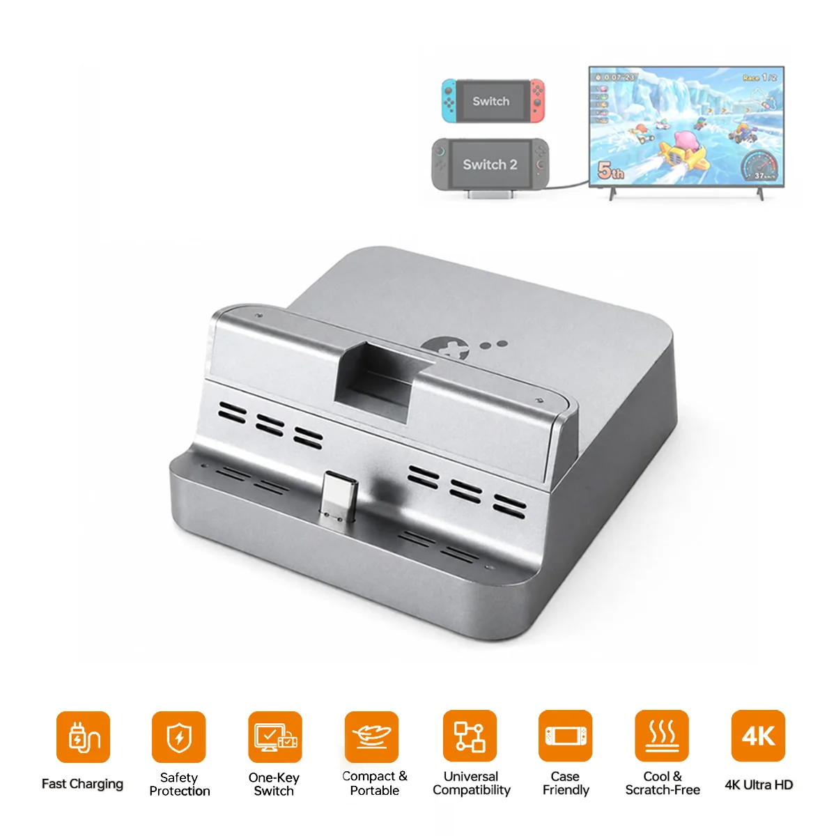 Gulikit Dock Nintendo Switch 1 Switch 2