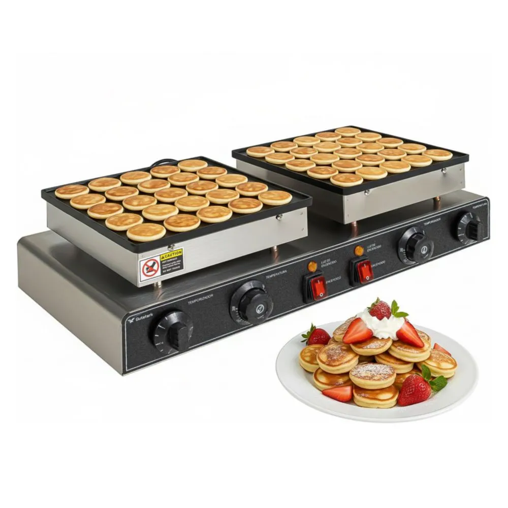 GUTSTARK Maquina Mini Hotcakes 50pz Doble