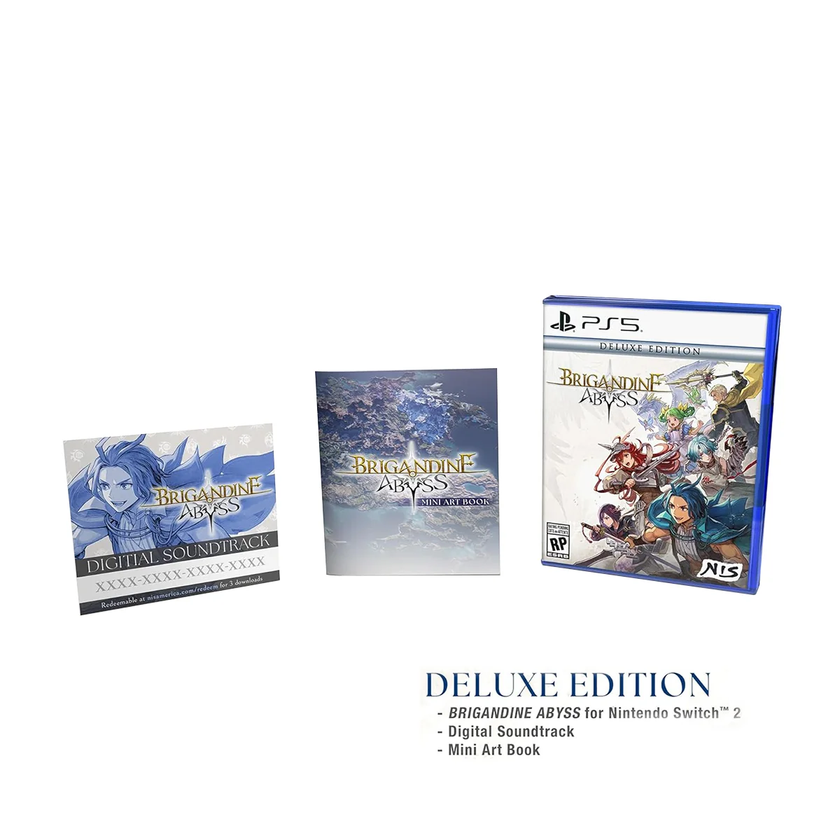 Happinet ps5 Brigandine Abyss Deluxe Edition Eng