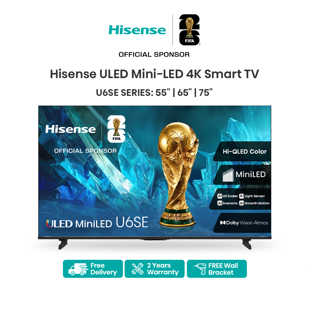 Hisense 55 65 75 Mini-led Uled