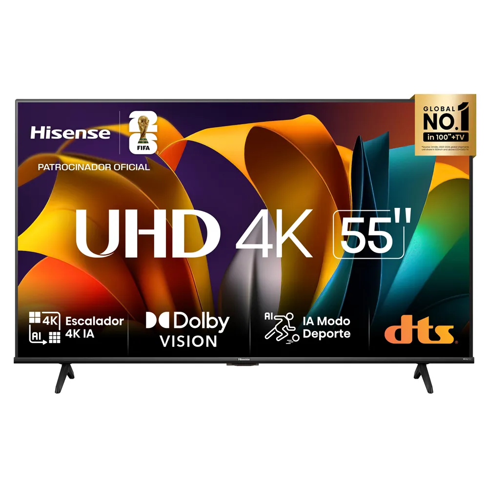 Hisense Televisor 55 Pulgadas Uhd 4k