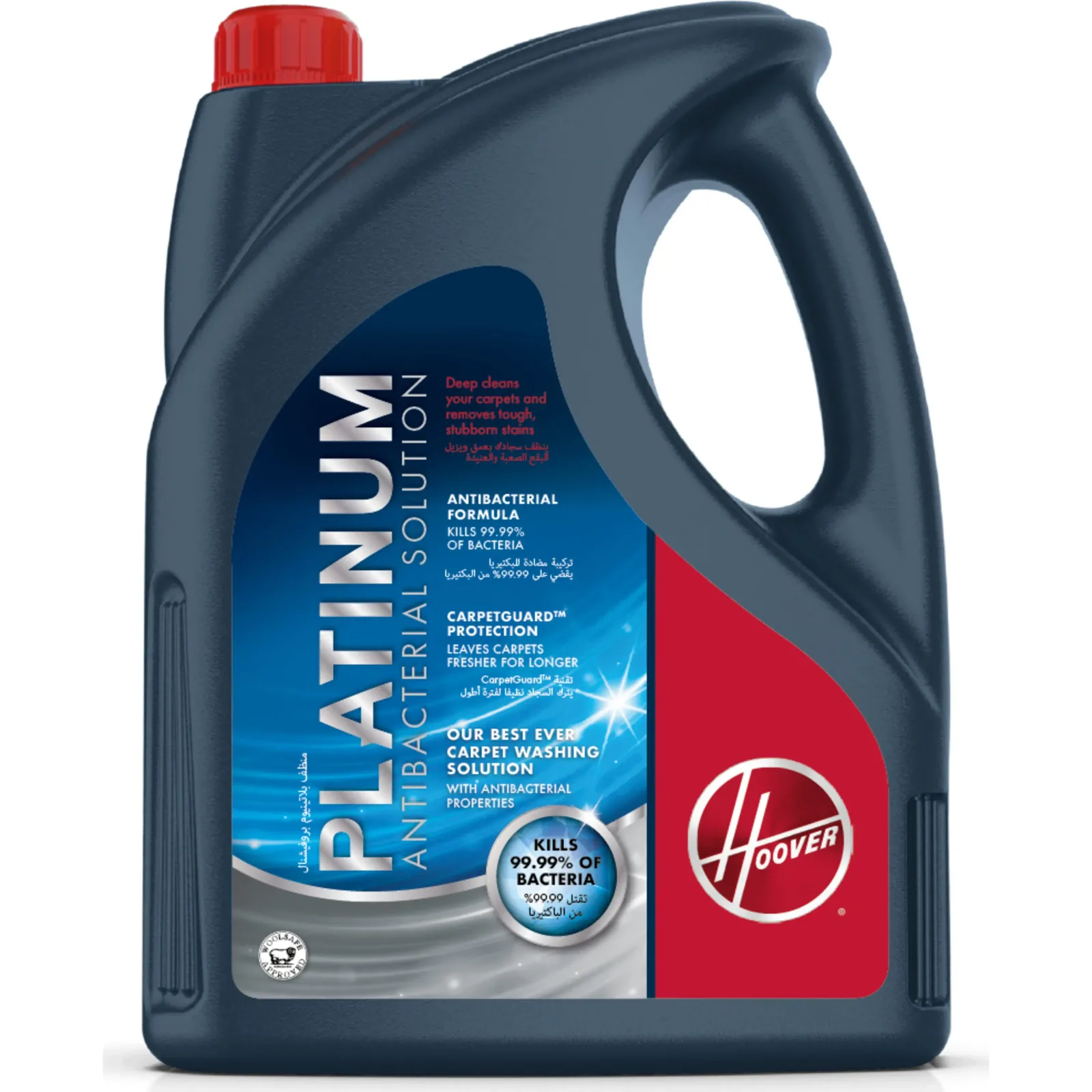 Hoover Platinum Antibacterial Solution Carpet Cleaner
