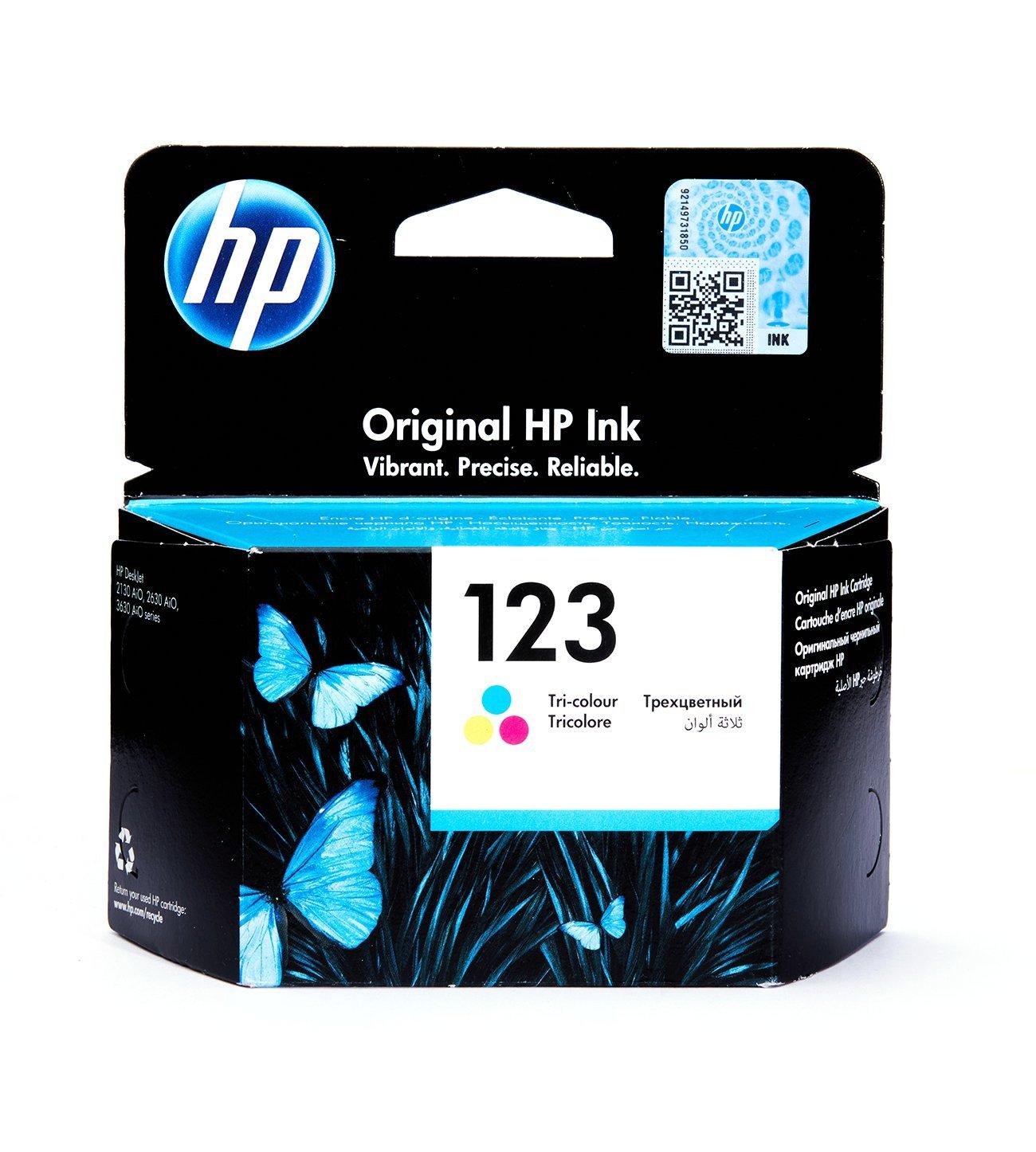 HP 123 Tri Colour Cartridge