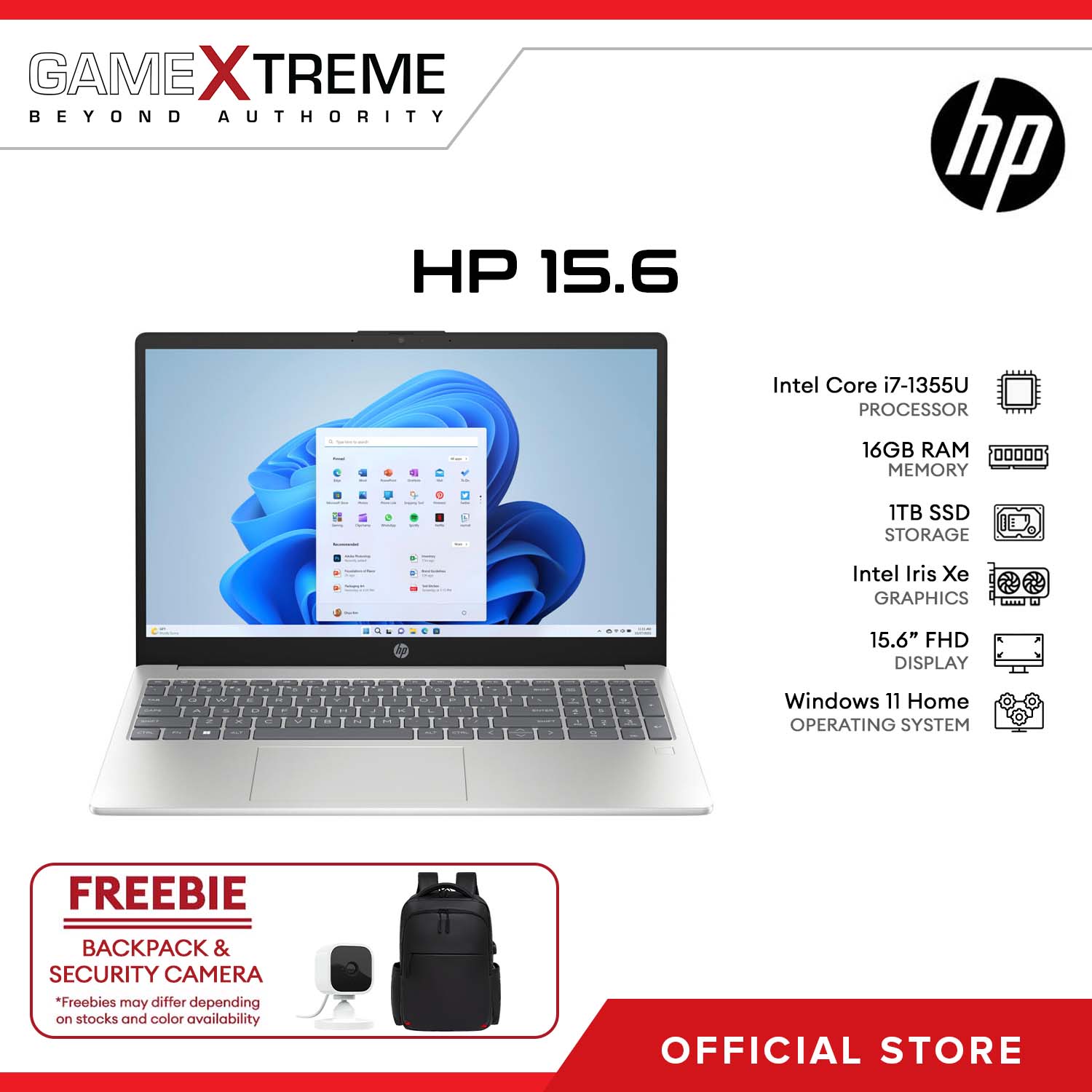 HP 15 6 i7-1355u Iris Xe 1 TB HP 15 6 i7-1355u Iris Xe 1 TB