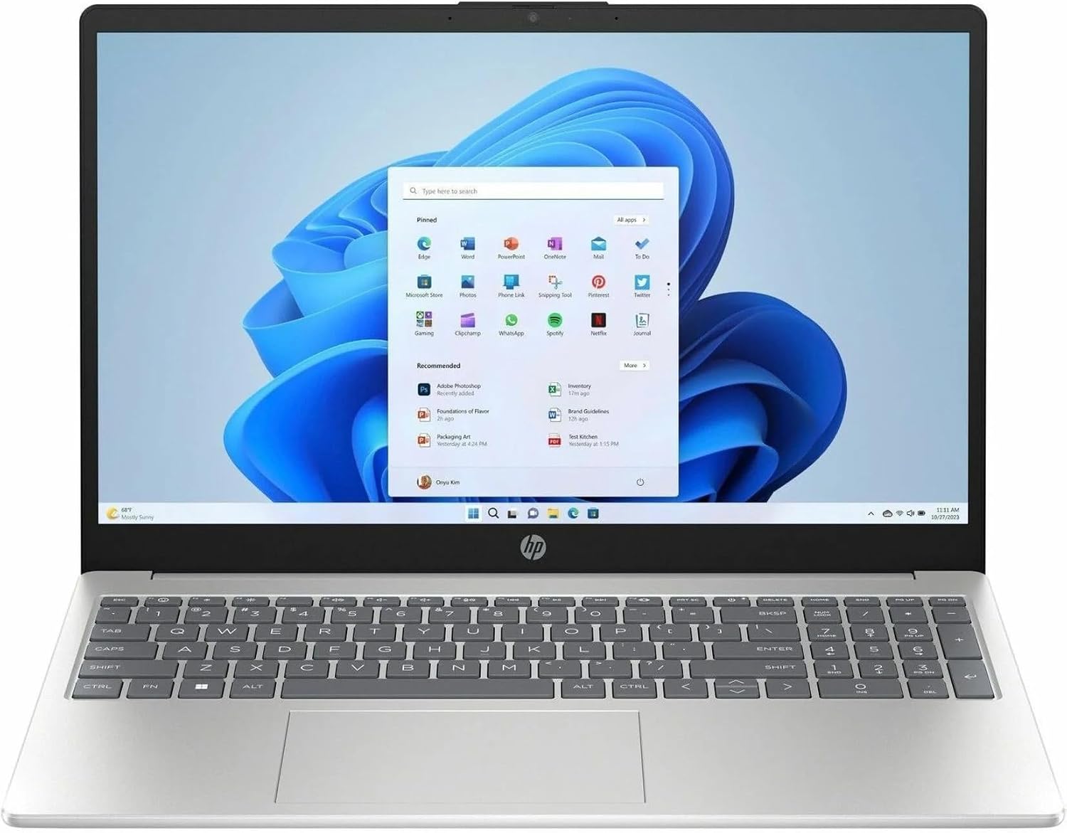 HP 15 6 Touch i3 15-fd0123dx pantalla 15.6"