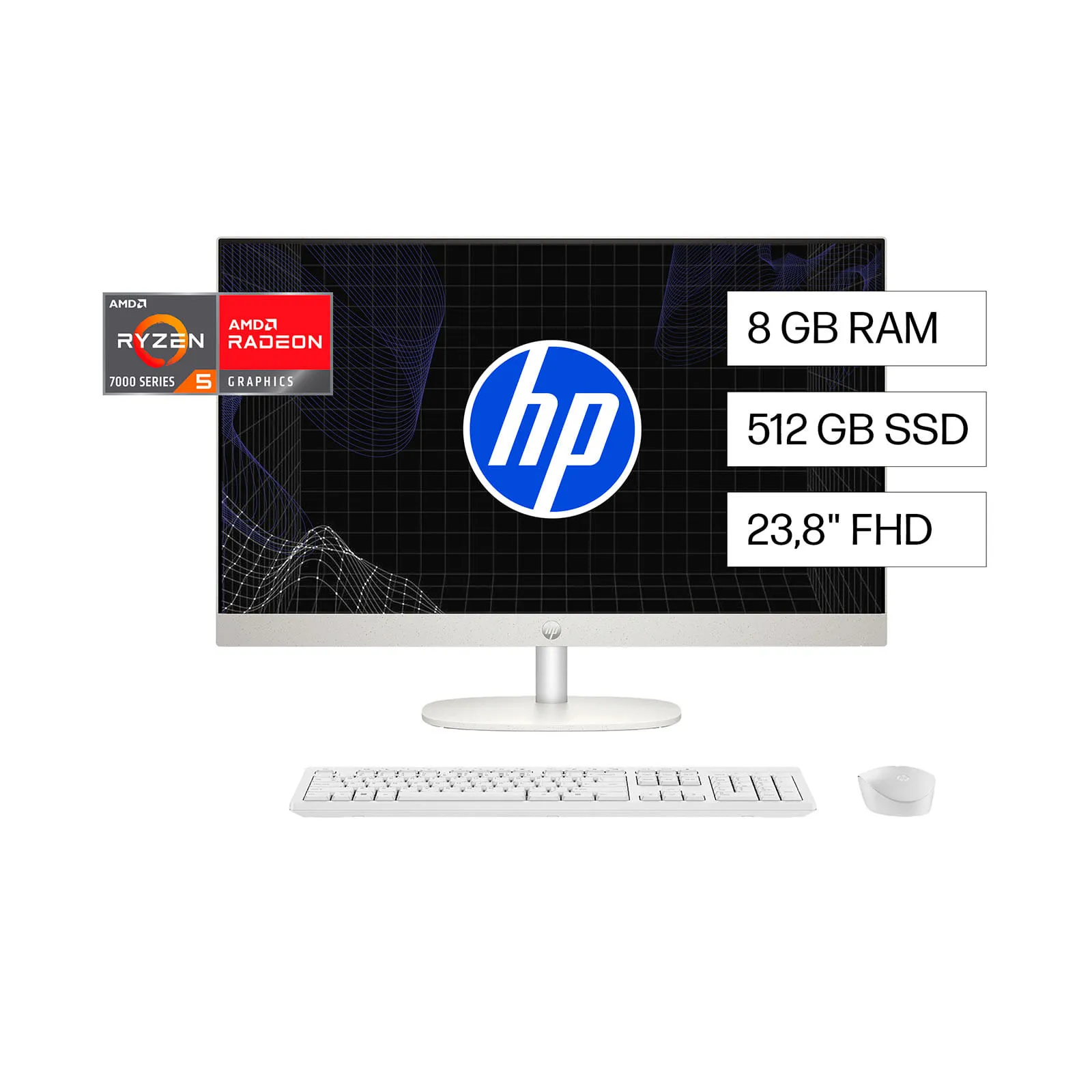 HP All In One 24 cr0250la 512 GB