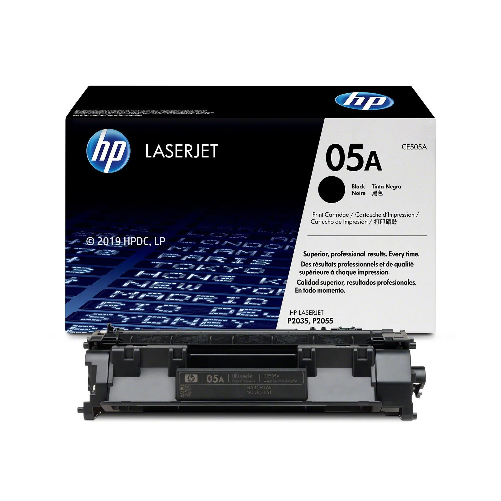 HP Cartridge ce505a Color