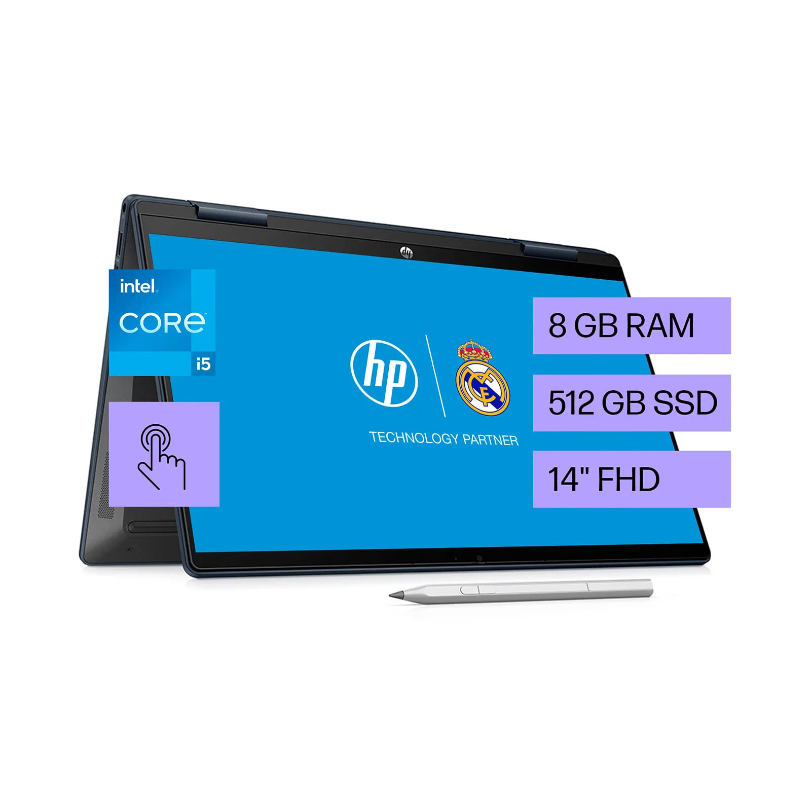 HP Convertible 14 ek1011la 512 gb ssd