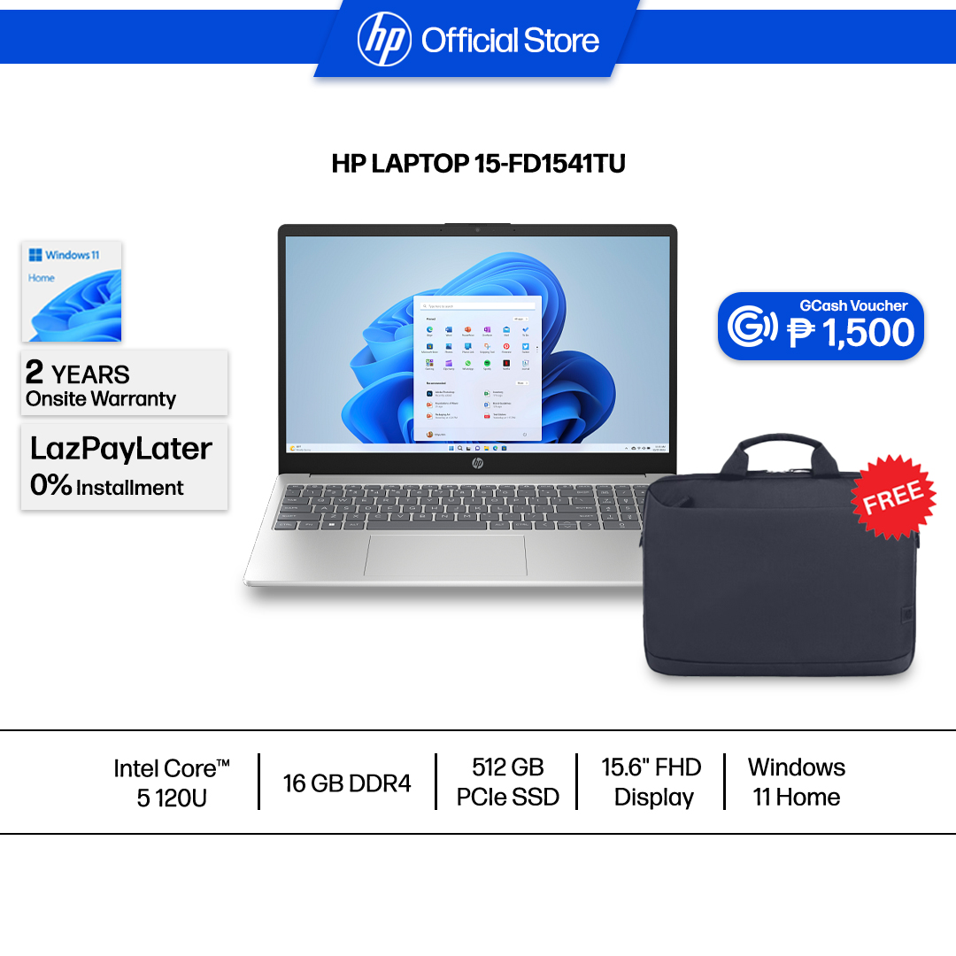 HP Laptop 15-fd1541tu Intel Core 5 512 GB