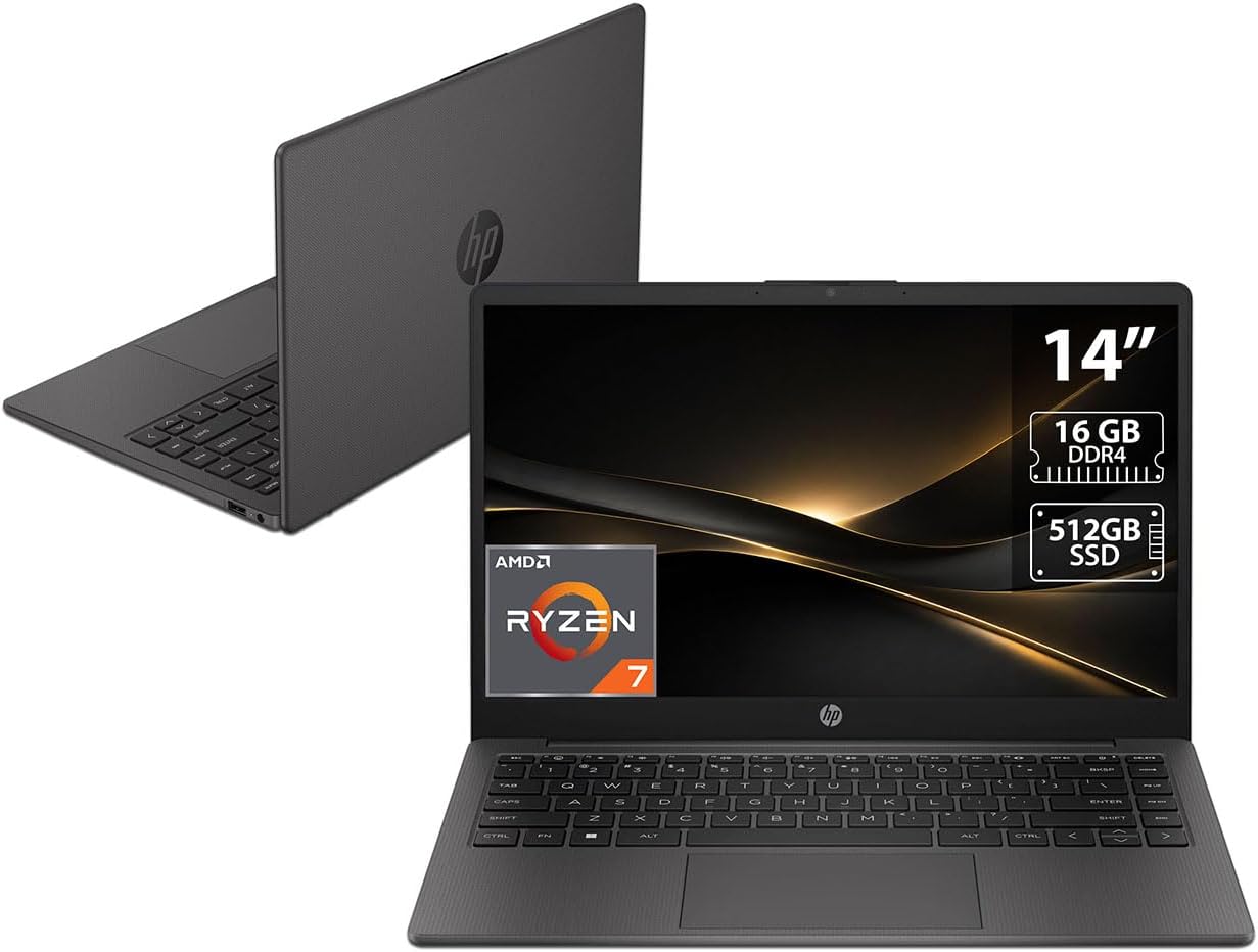 HP Laptop 245 g10 Procesador Amd 512 GB