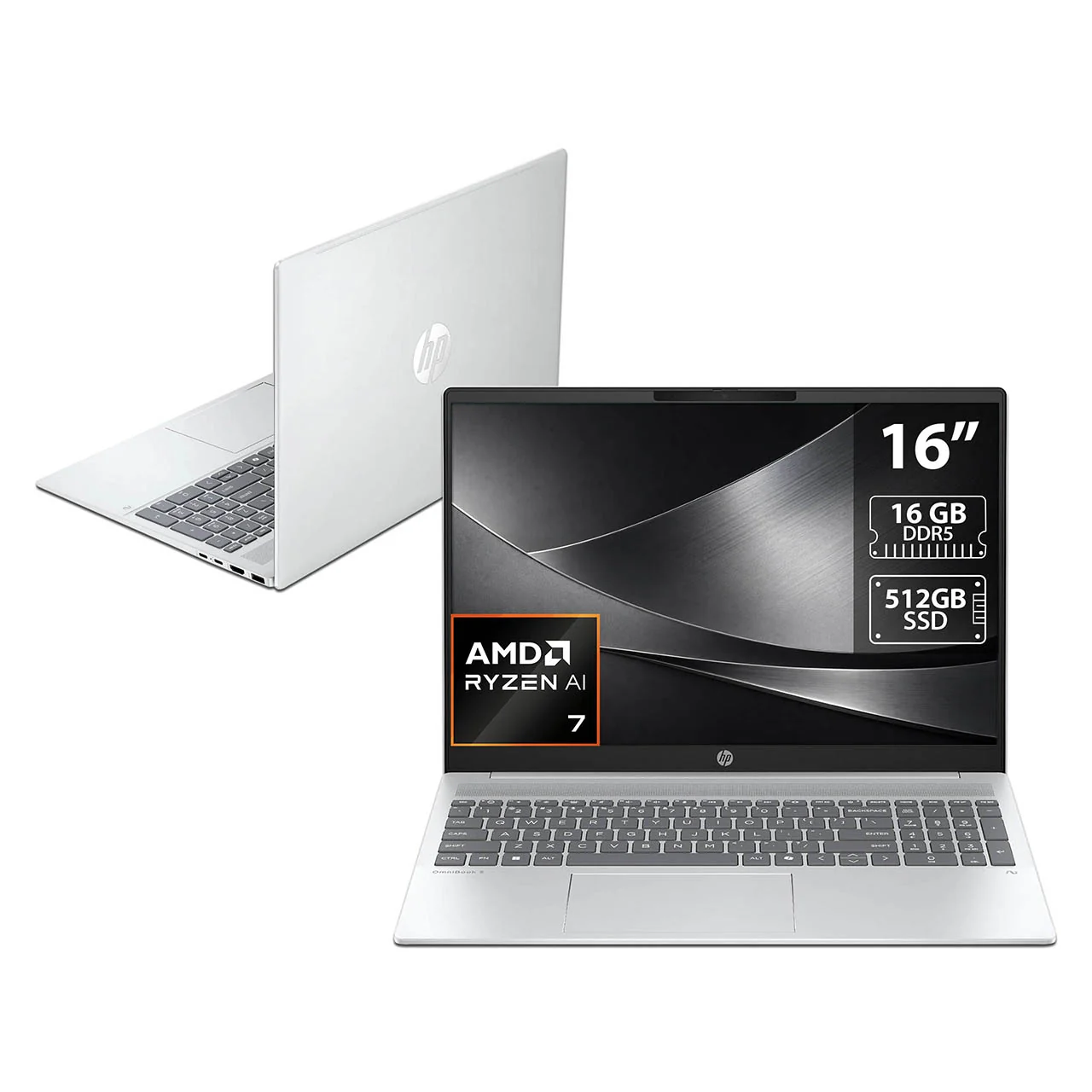 HP Omnibook 5 16 2k Ips 512 GB
