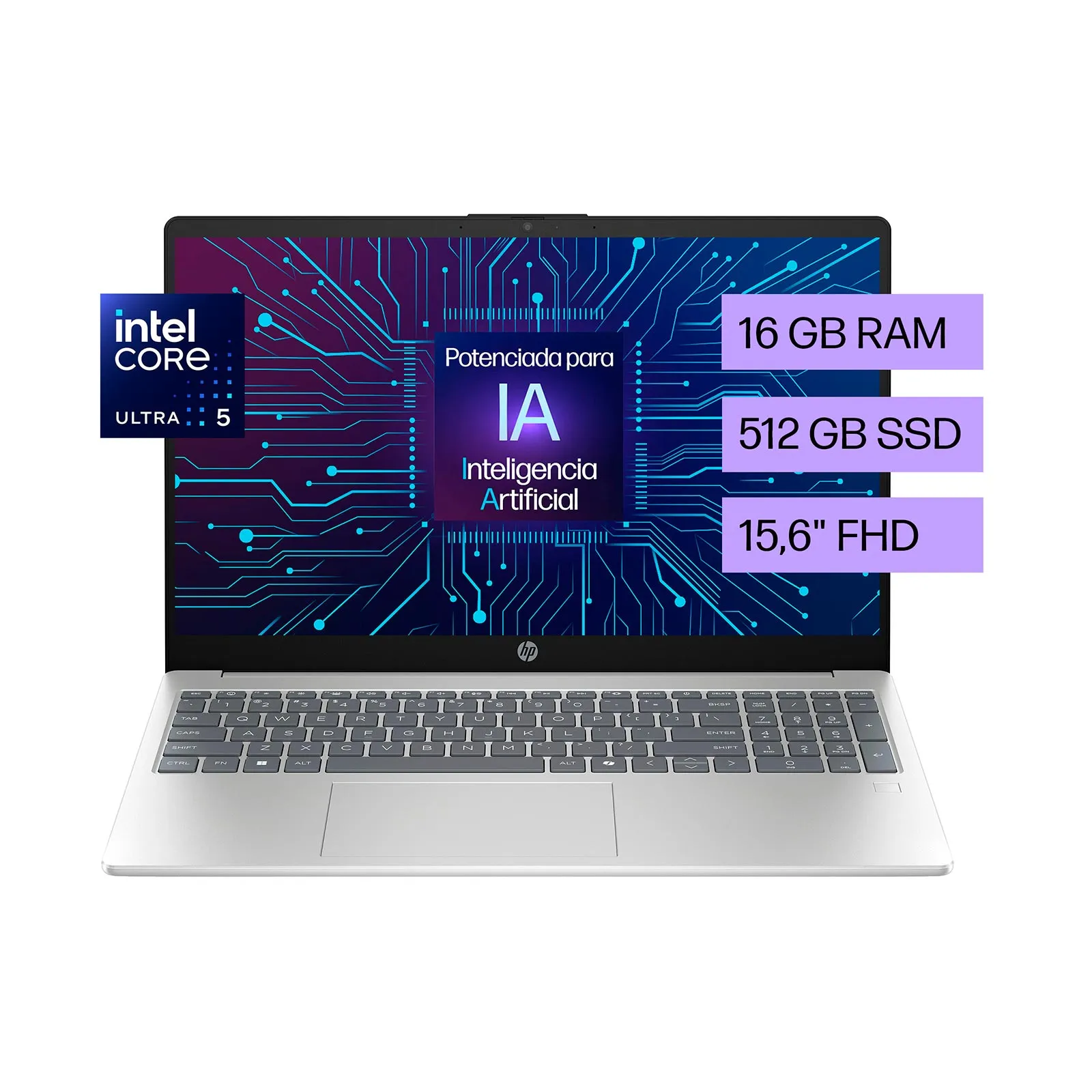 HP Portatil 15-fd1251la De 15 6 512 gb ssd