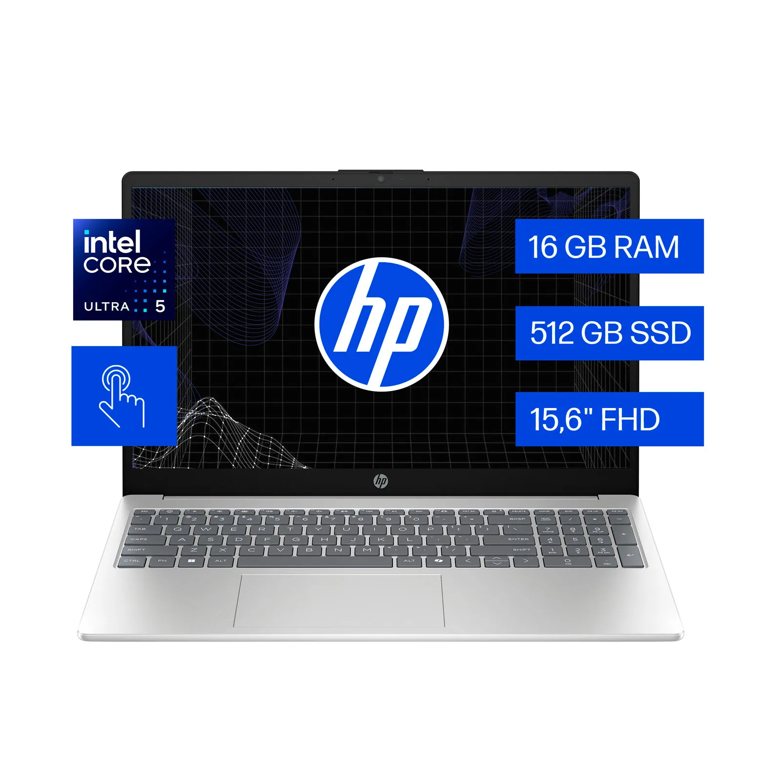 HP Portatil 15-fd2359la Ia iu5 De 512 gb ssd