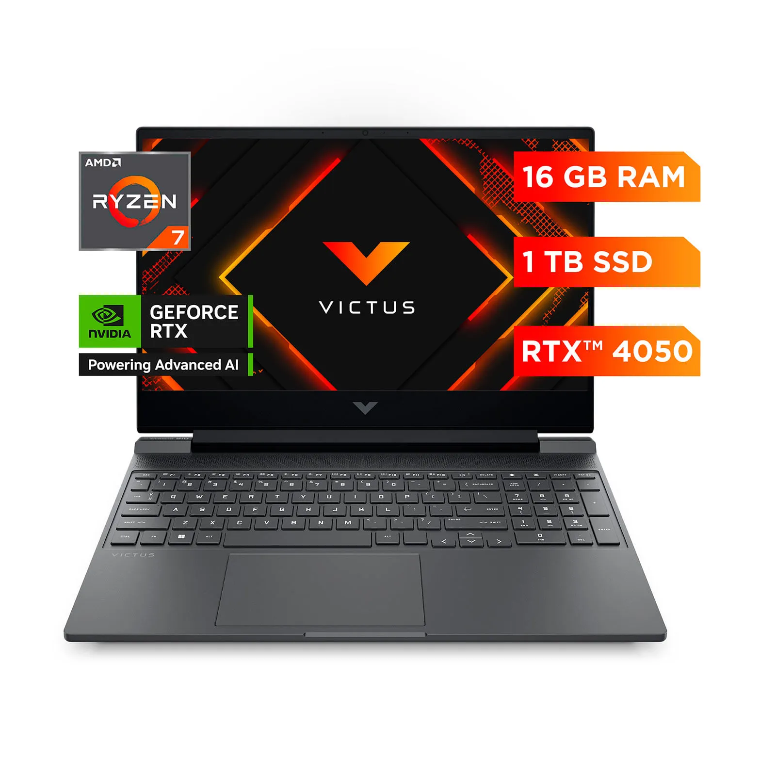 HP Portatil Gaming 15-fb3036la De 15 1 TB