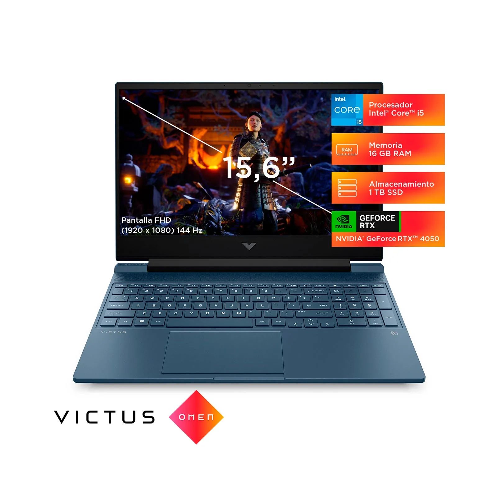 HP Portatil Gaming Victus fa1098la 1 TB
