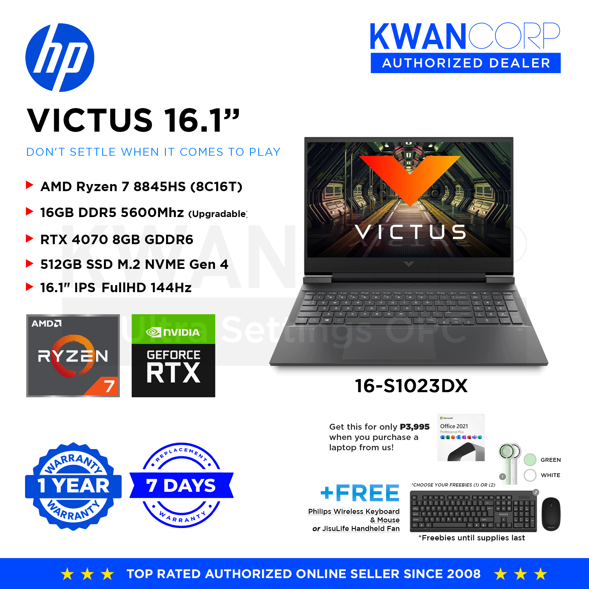 HP Victus 16 16-s1023dx Amd Ryzen 512 GB