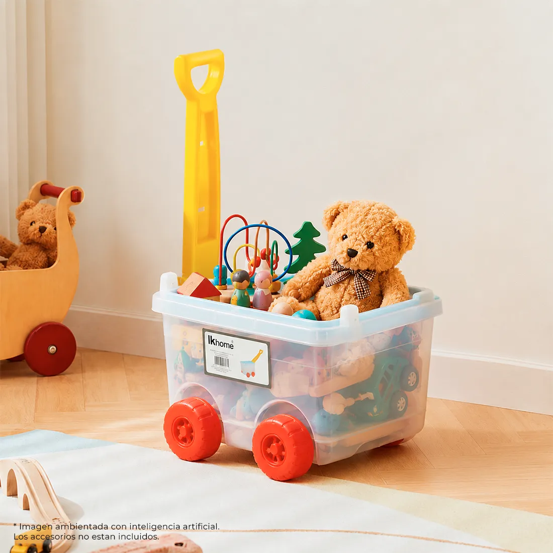 Ikhome Organizadora Ruedas Kids 6l