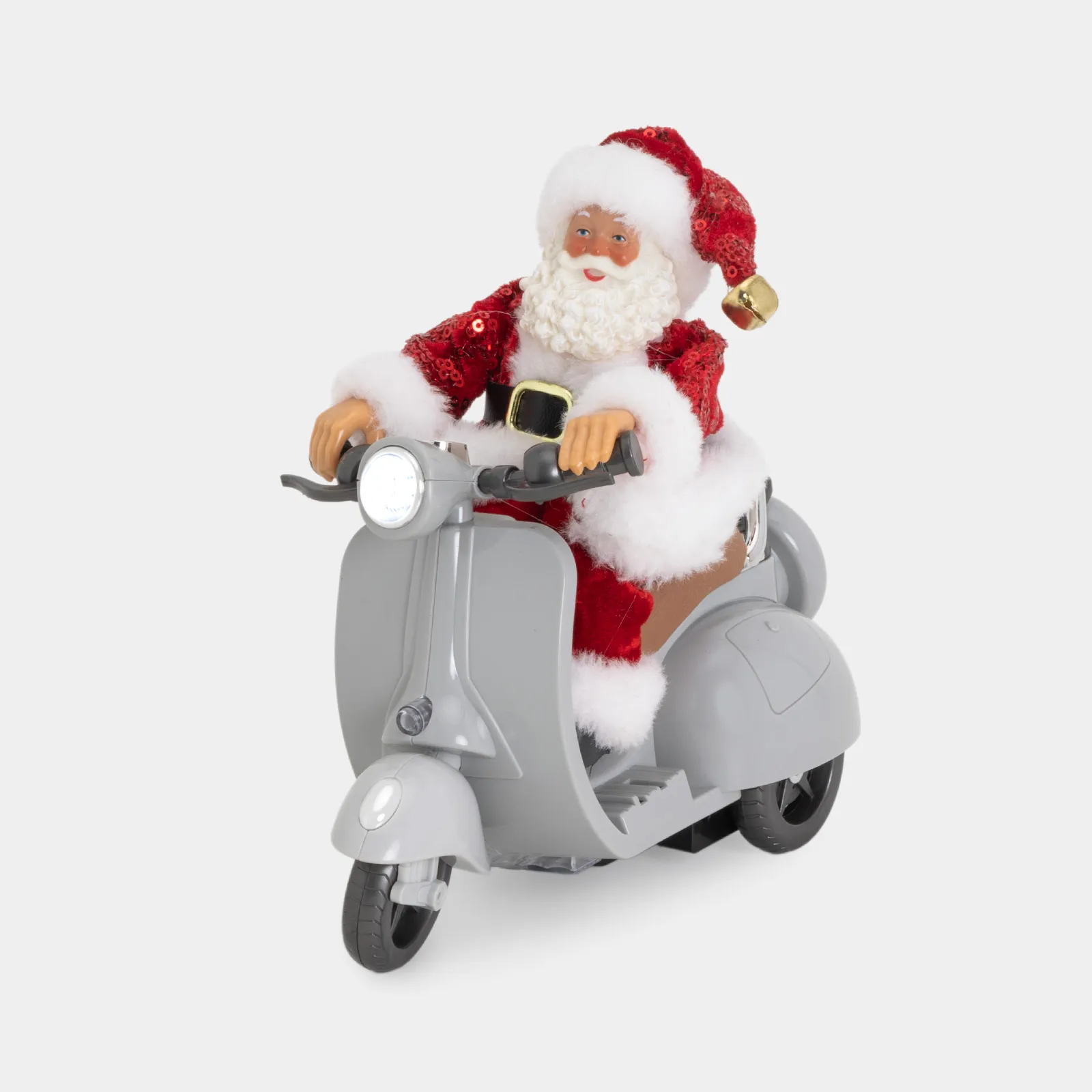 Importado Santa 18 Cm Motocicleta