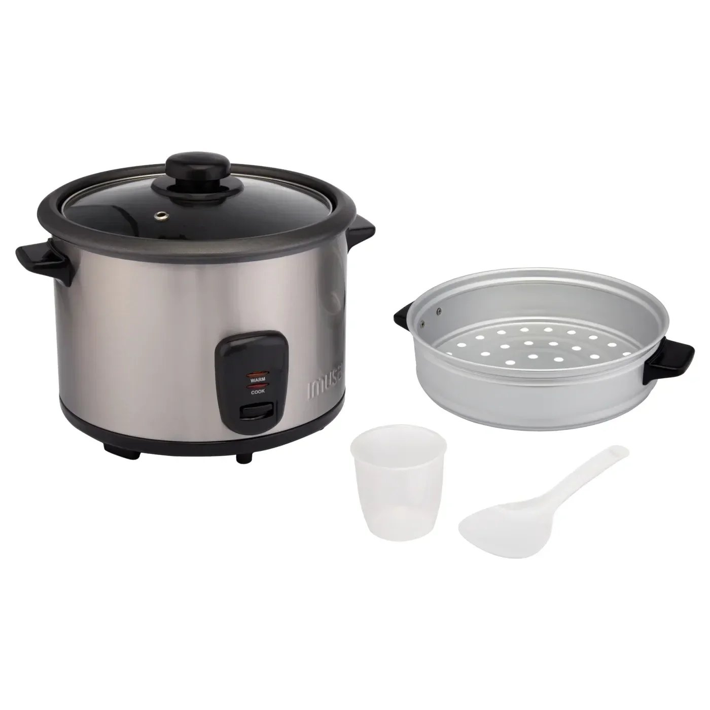 IMUSA Olla Arrocera 10 Tazas Acero 10 tazas