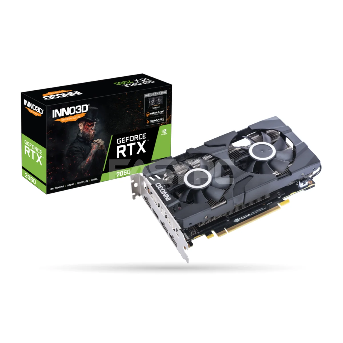 Inno3d Nvidiaa® Geforce Rtxa™ 2060 Twin 6 GB
