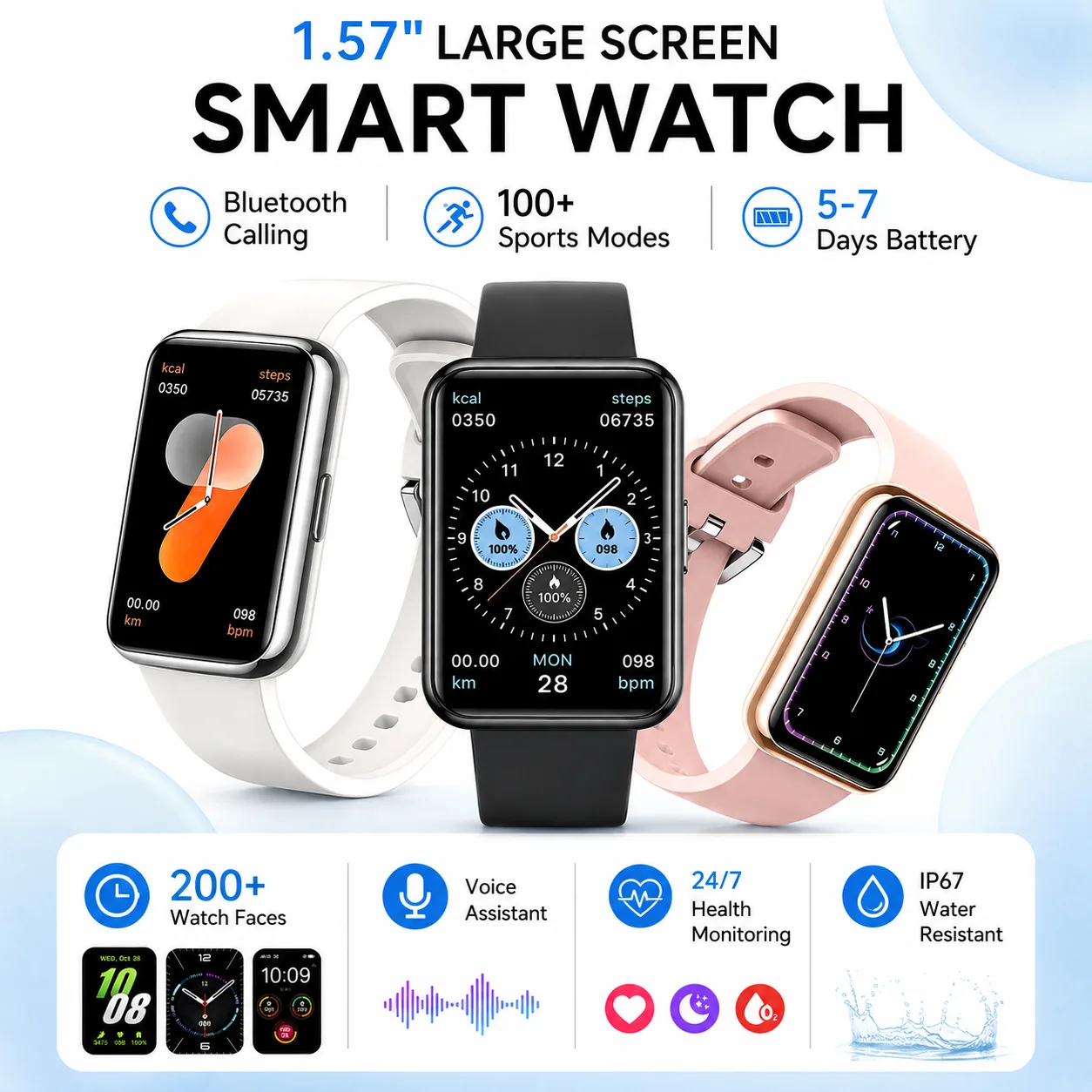 Jiditech Band 1 57 Screen Bluetooth Jiditech Band 1 57 Screen Bluetooth