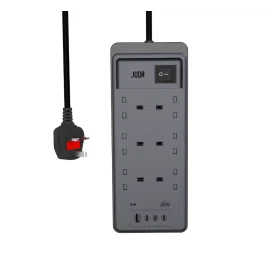 JODA Voltcore Power Strip 6 Outlets
