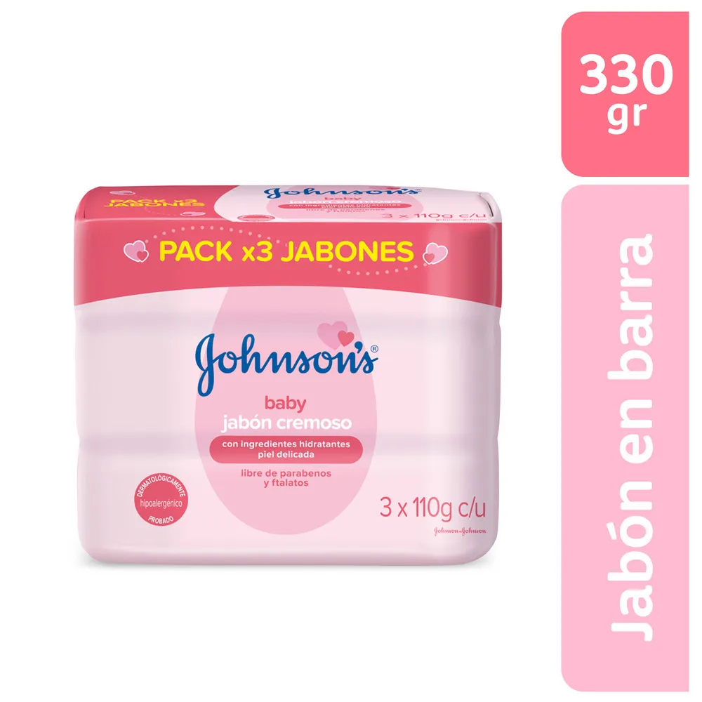 JOHNSONS BABY Jabon Bebe Johnson S Humectante