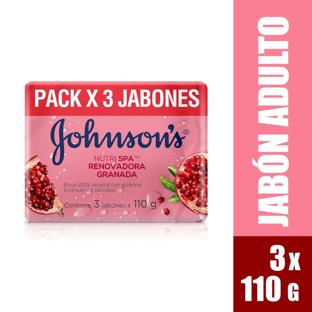 JOHNSONS Jabon Johnson S Granada Tripack