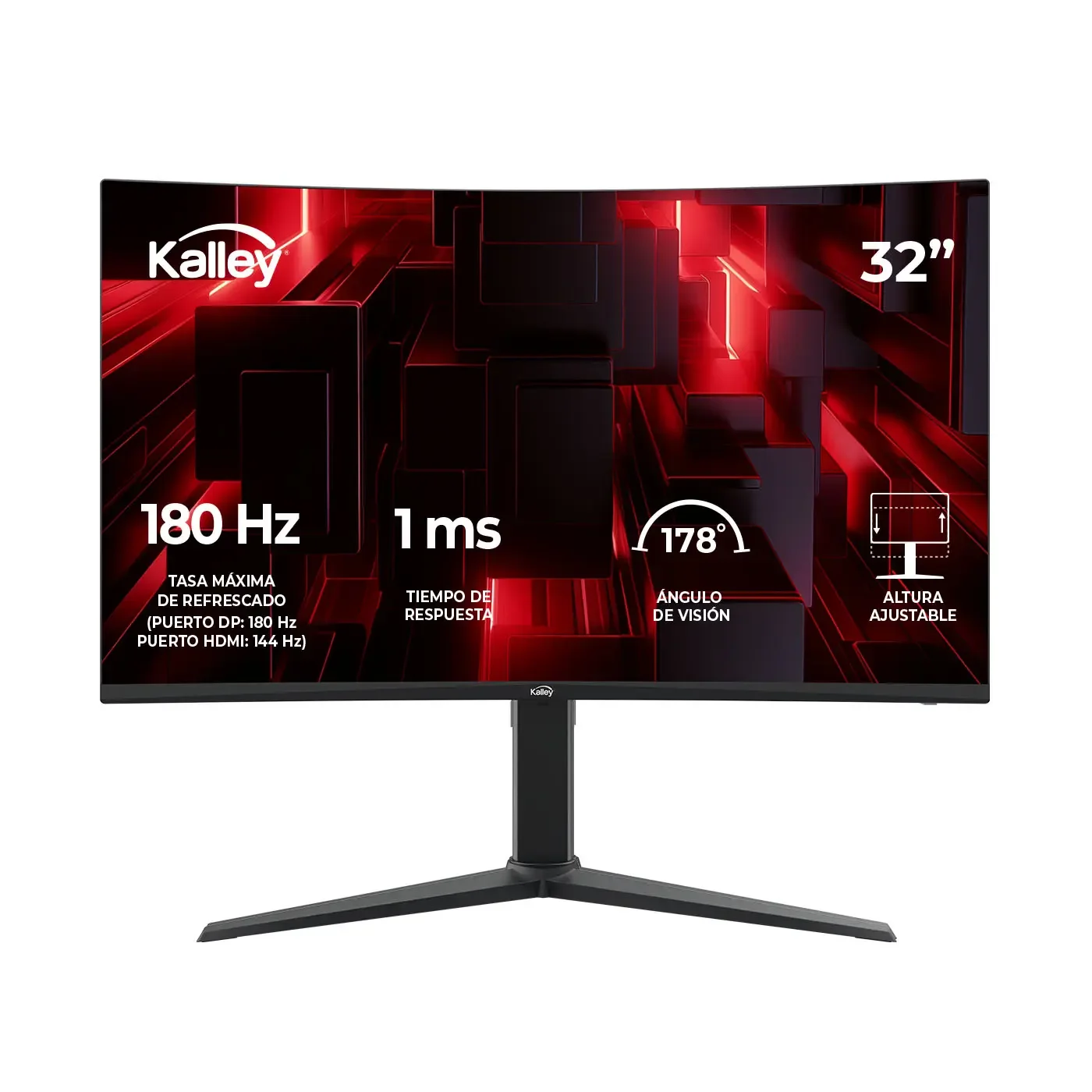 KALLEY Monitor Gamer 32 m32qg Qhd