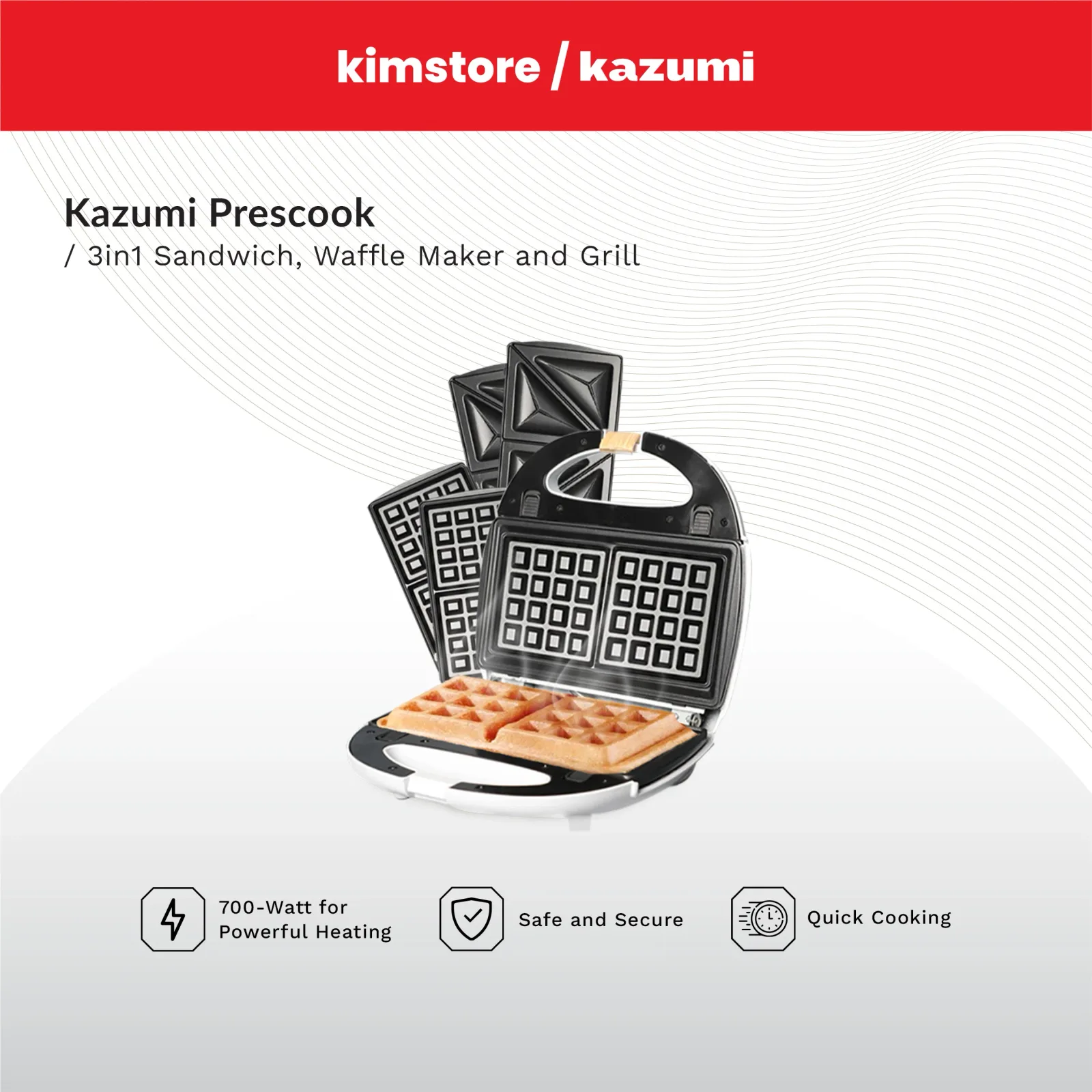 Kazumi Bundle Prescook 3 In 1