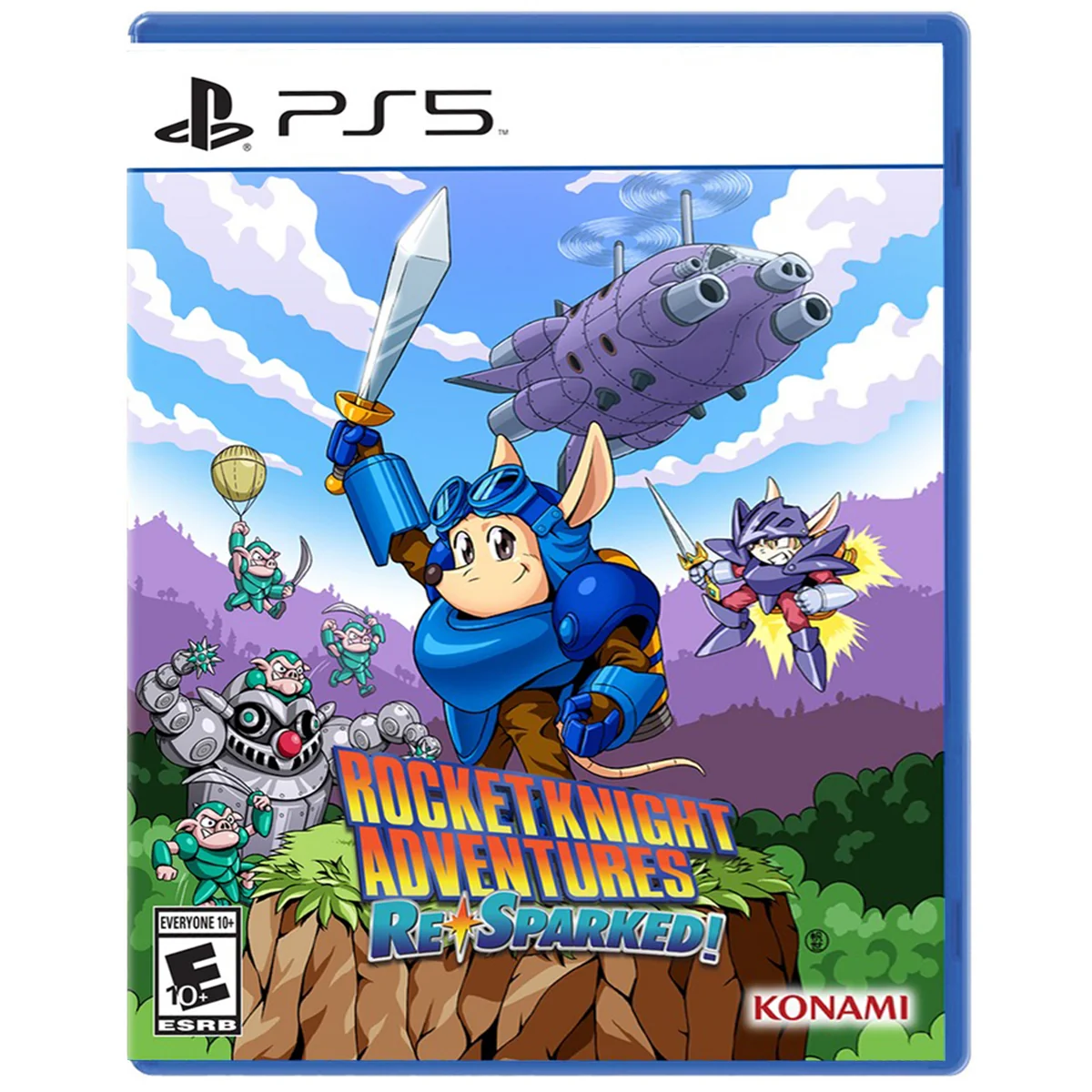 Konami ps5 Rocket Knight Adventures Re Sparked