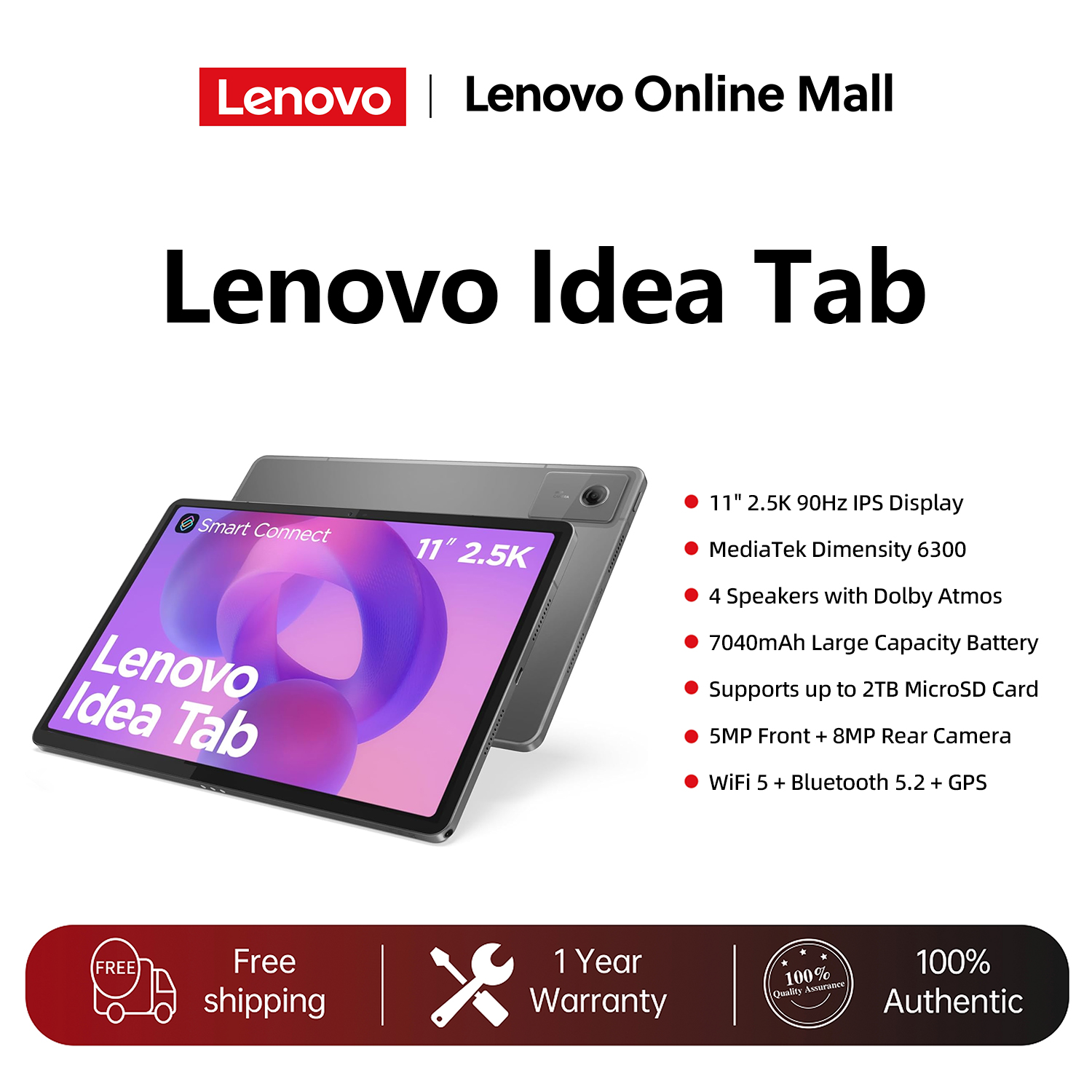 Lenovo Idea Tab 11 2 5k 256 GB
