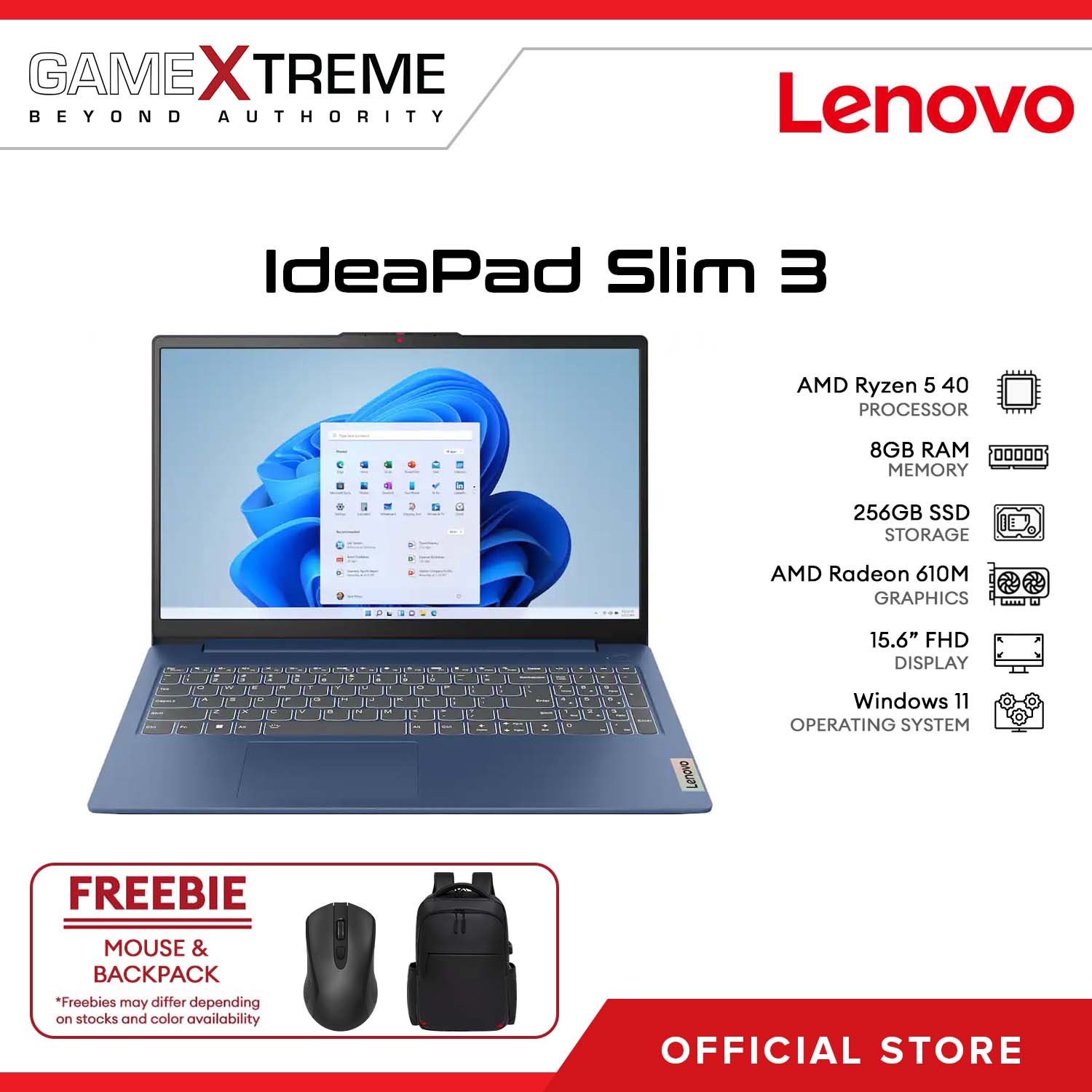 Lenovo Ideapad Slim 3 15 6 256 GB