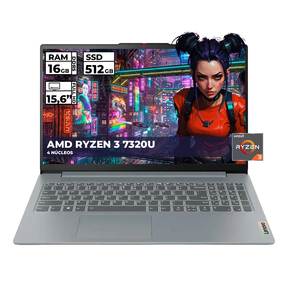 Lenovo Ideapad Slim 3 15amn8 3 82xq00yqlm 501 gb a 1 tb