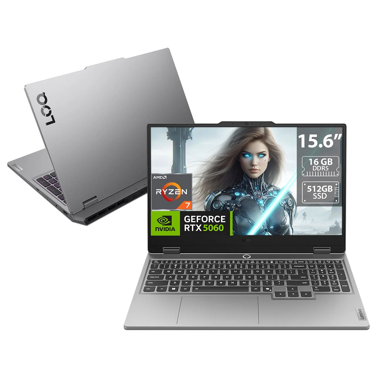 Lenovo Laptop Gamer Loq 15arp9 Ryzen 512 GB