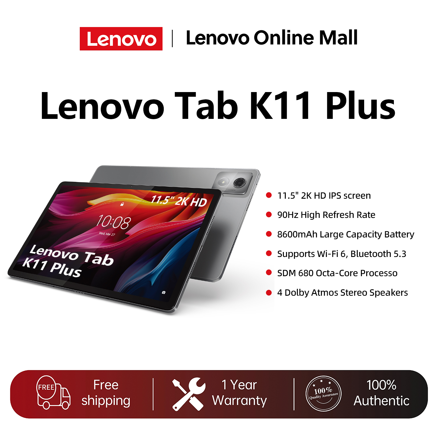 Lenovo Tab k11 Plus 11 5