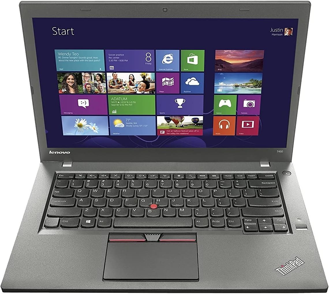 Lenovo Thinkpad t450 Business Laptop 256 GB