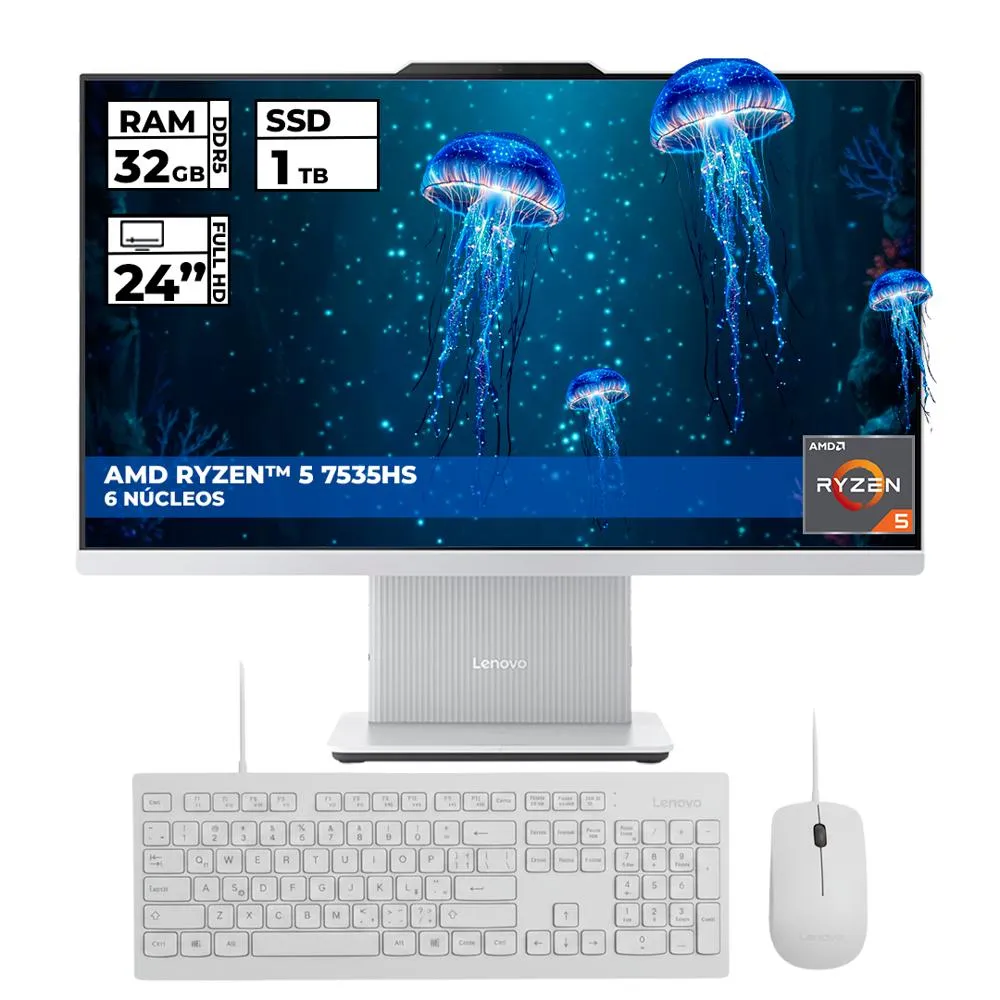 Lenovo Todo Uno Ideacentre Aio 24arr9 501 gb a 1 tb